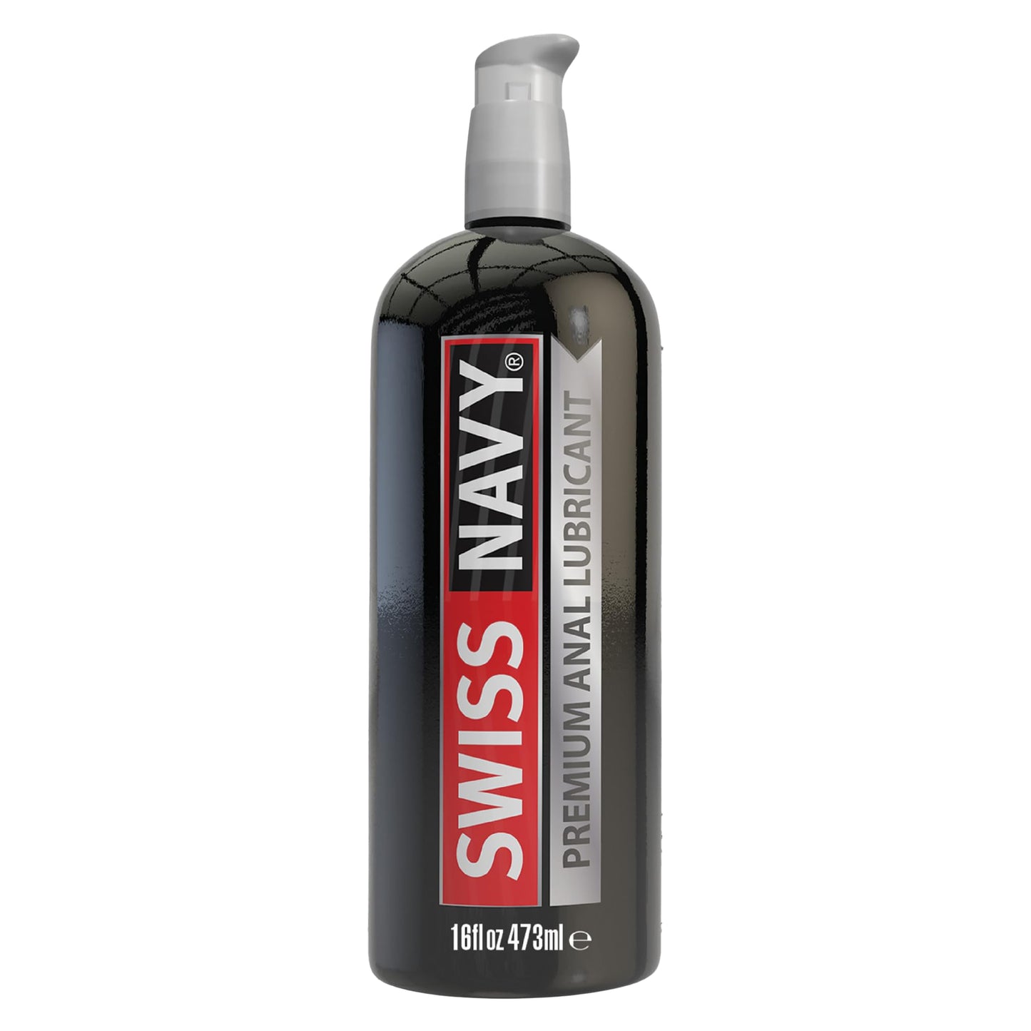 Swiss Navy Premium Silicone Lubricant for Anal Play with Clove Scent and Soothing Sensation, 16 oz