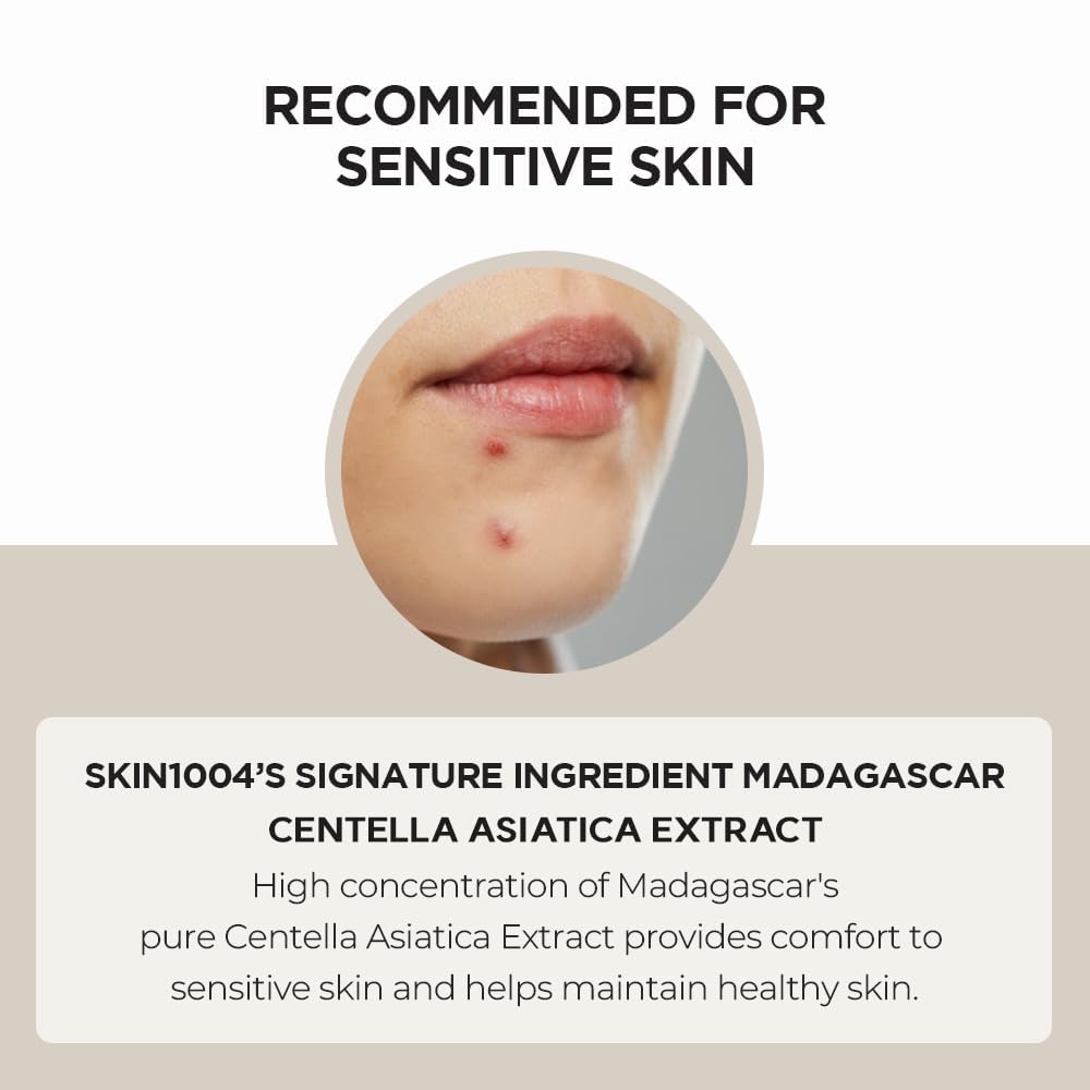 SKIN1004 Madagascar Centella Ampoule 55ml 1.85 fl.oz Centella Asiatica, Facial Serum, Vegan, For Sensitive Skin