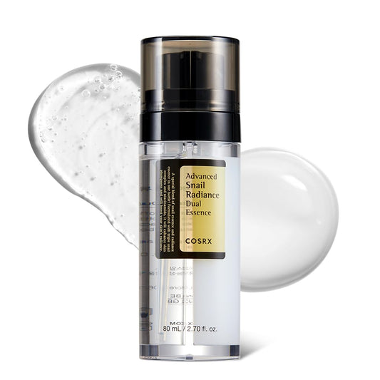 COSRX Advanced Snail Radiance Dual Essence – 80 mL / 2.7 fl. oz | Brightening & Hydrating Korean Skincare