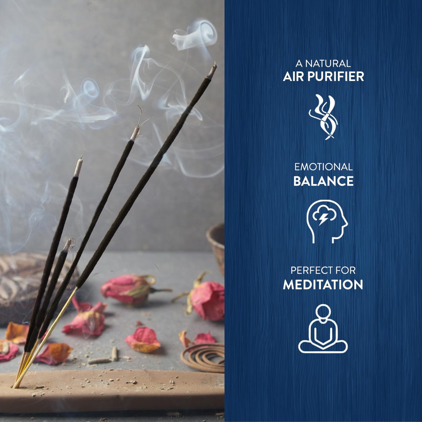 HEM - The Moon Incense Sticks - Pack of 6-120 Count - 301g