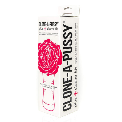 Clone-A-Pussy Plus Silicone Casting Kit with Stroker Sleeve - Hot Pink
