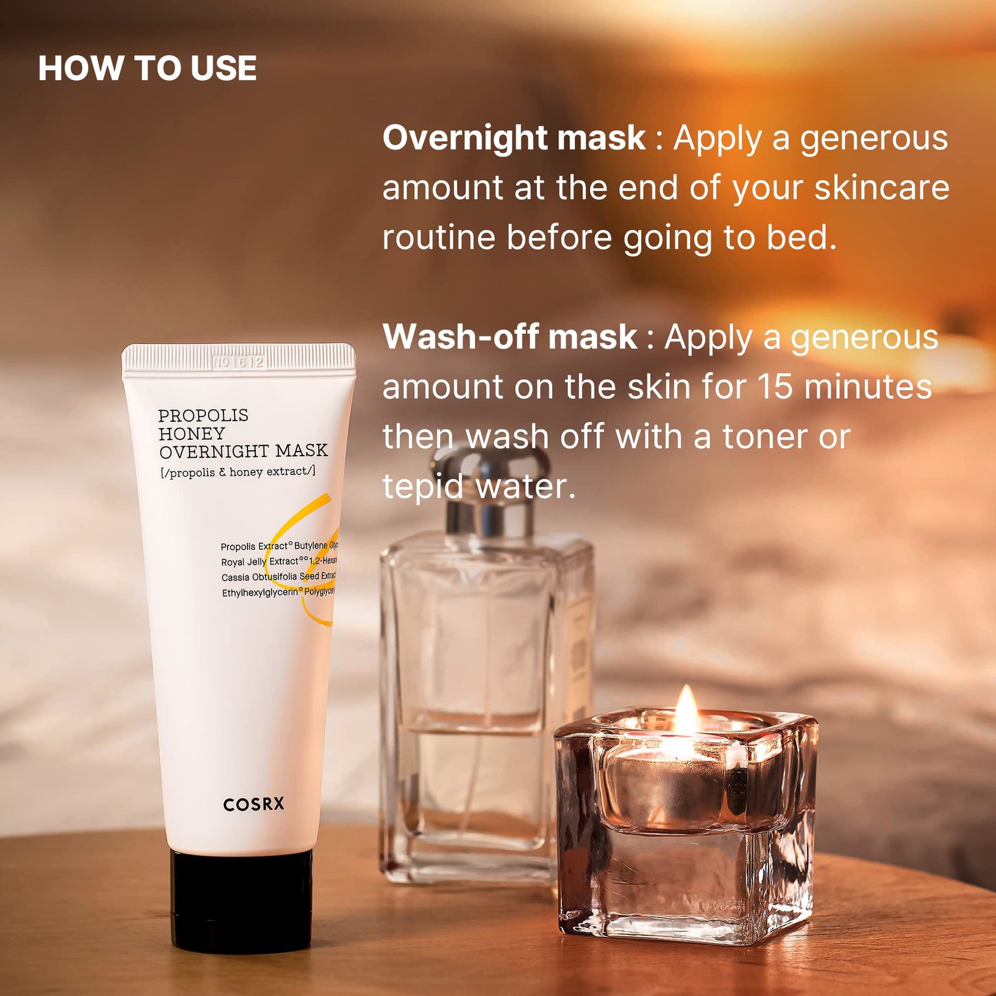 COSRX Ultimate Moisturizing Honey Overnight Mask, 60ml