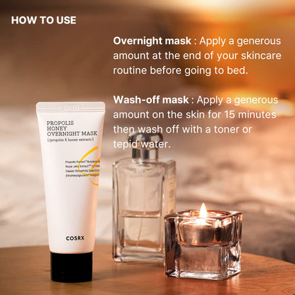 COSRX Ultimate Moisturizing Honey Overnight Mask, 60ml