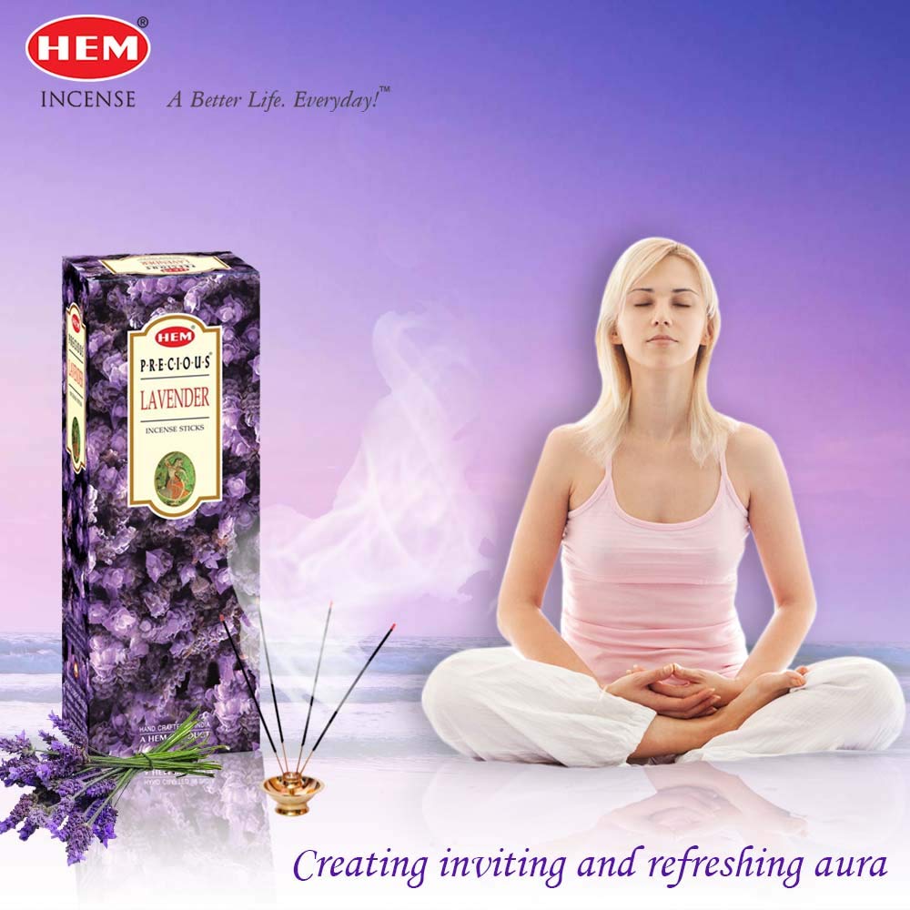HEM Lavender Incense Sticks 120 Count