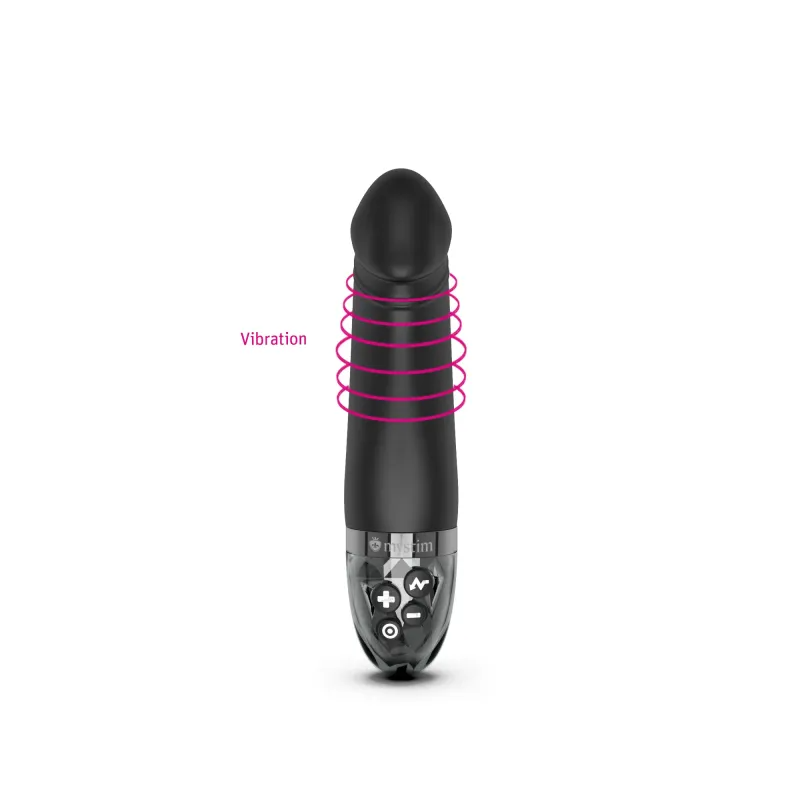 Mystim Real Deal Neal eStimVibrator, Black