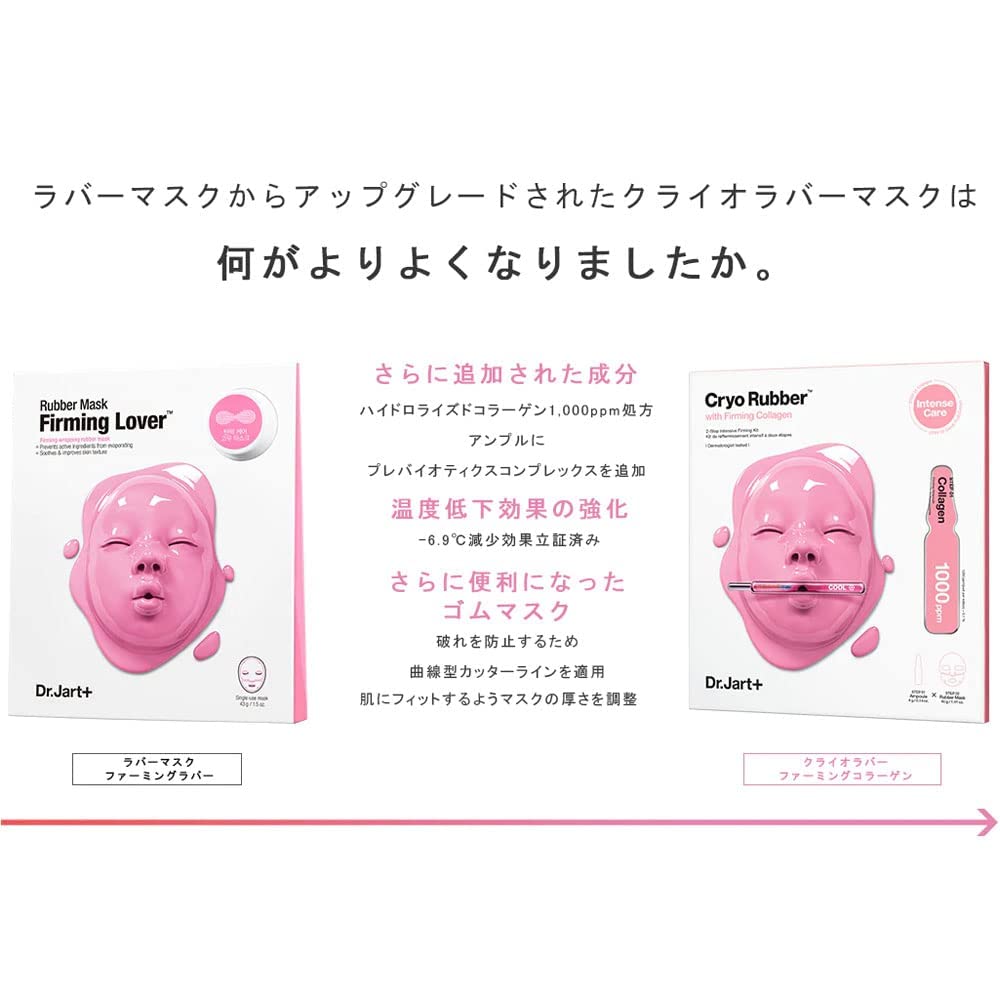 Dr. Jart+ Cryo Rubber With Firming Collagen Dr. Jart Trio Rubber with Firming Collagen [Parallel Import]