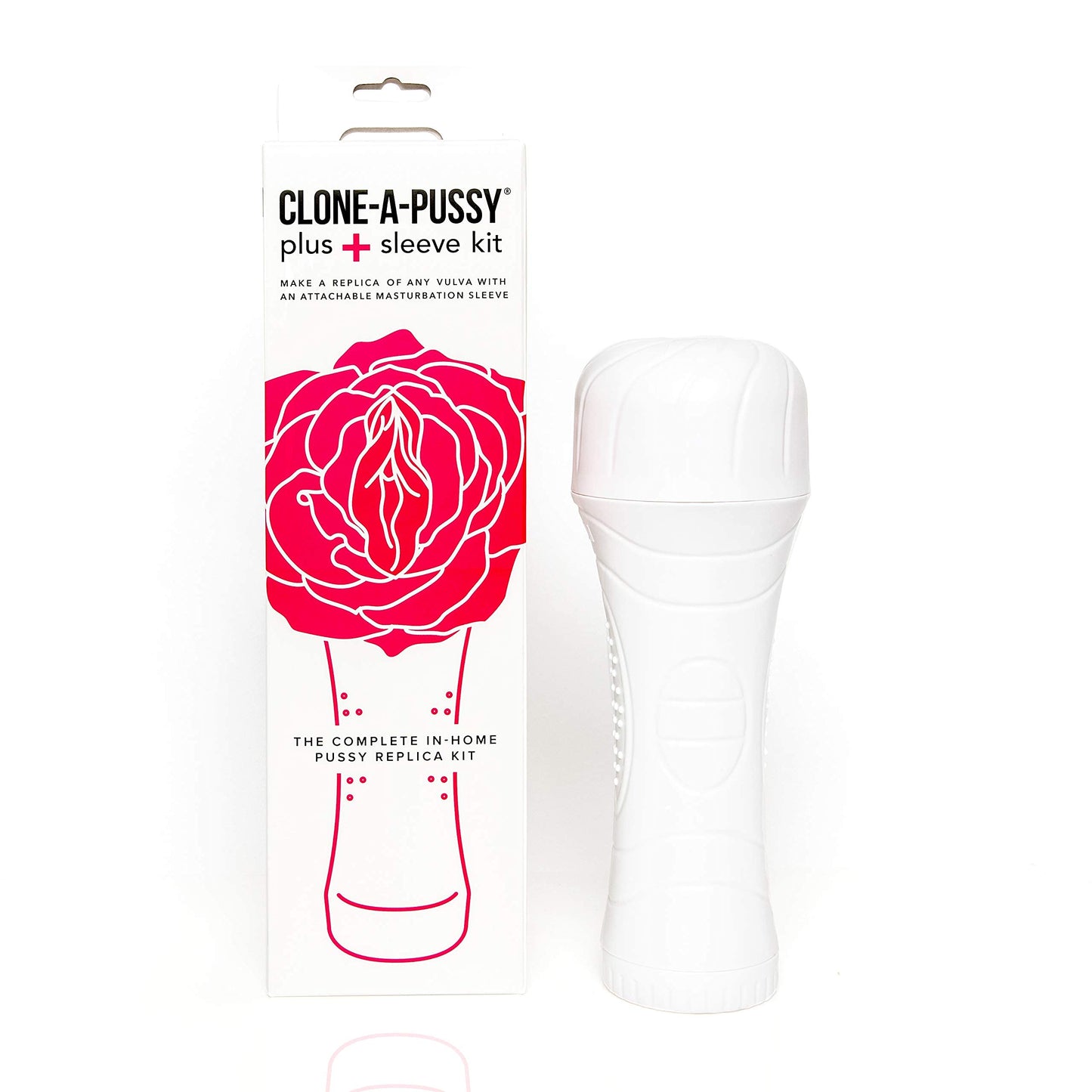 Clone-A-Pussy Plus Silicone Casting Kit with Stroker Sleeve - Hot Pink
