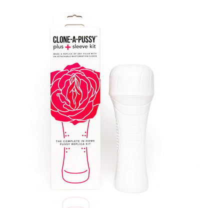 Clone-A-Pussy Plus Silicone Casting Kit with Stroker Sleeve - Hot Pink