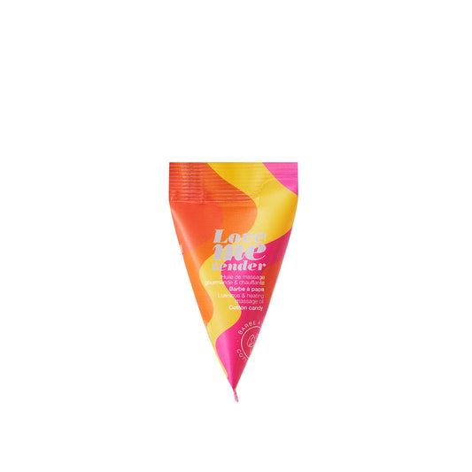 BERLINGOTS LOVE ME TENDER-MASSAGE OIL-COTTON CANDY 10ML/0.33FL.OZ
