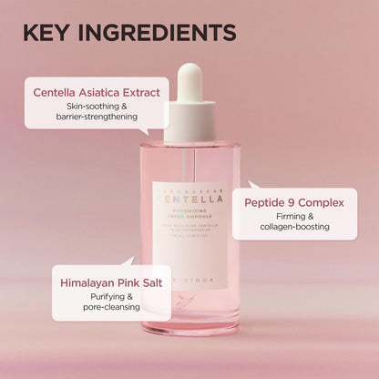 SKIN1004 Madagascar Centella Poremizing Fresh Ampoule – 100 mL | Tightening & Balancing Korean Serum for Smooth, Refined Pores