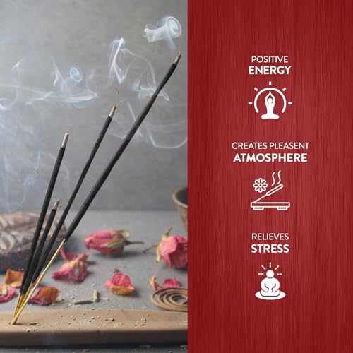 Frankincense - Box of Six 20 Sticks Tubes, 120 Sticks Total - HEM Incense from India