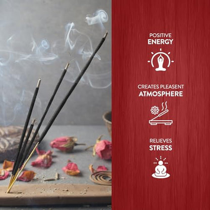 Frankincense - Box of Six 20 Sticks Tubes, 120 Sticks Total - HEM Incense from India