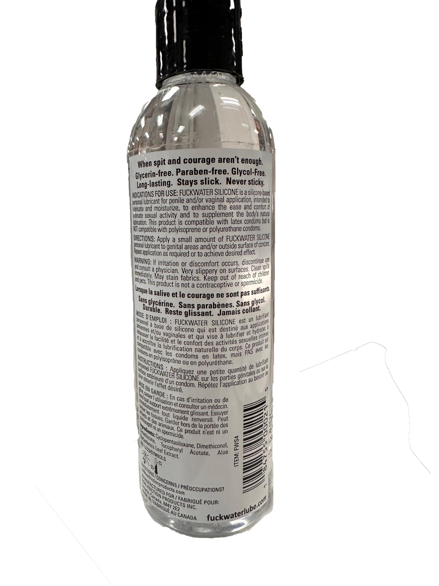 Fk Water Lube - Water Based Original Sex Lubricant, For Men, Women & Couples, 16oz (475 ml)