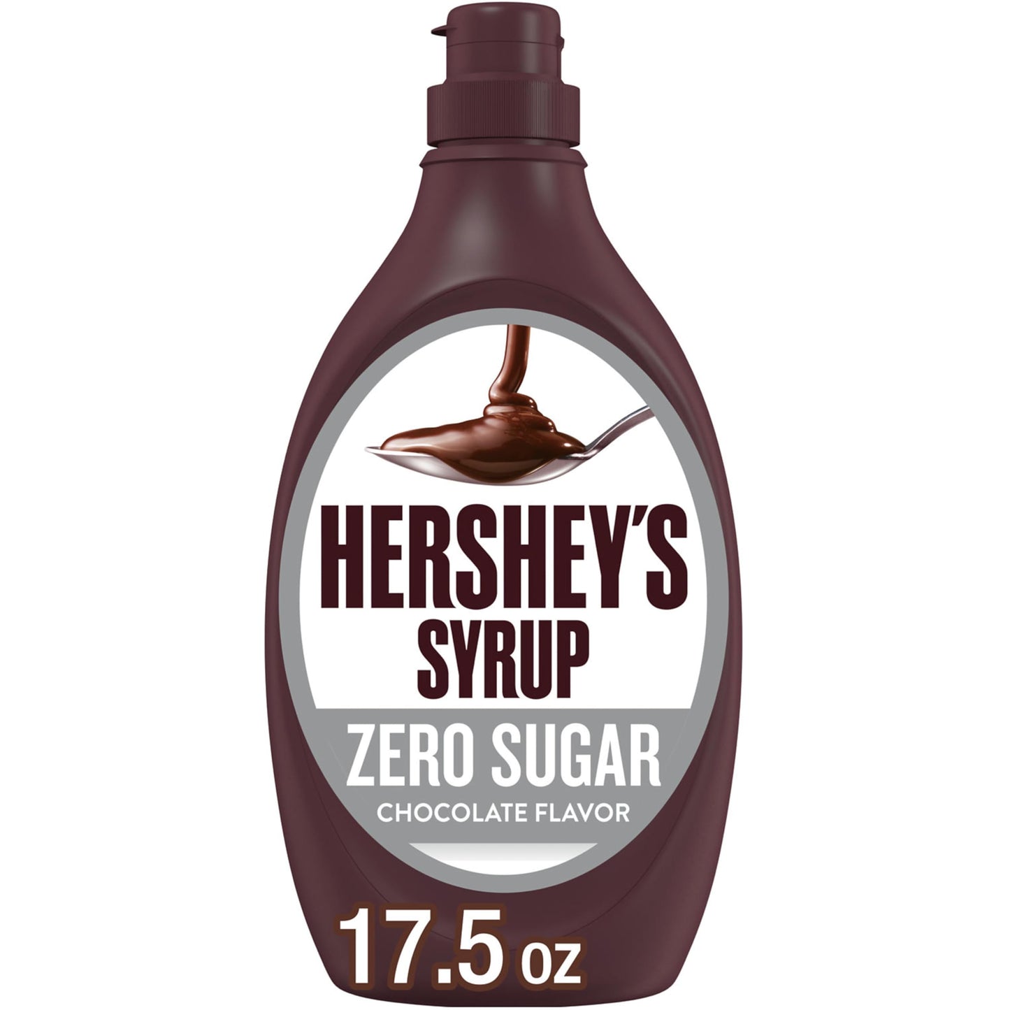 Hershey's Sugar Free Chocolate Syrup, 17.5 oz (Pack of 3)