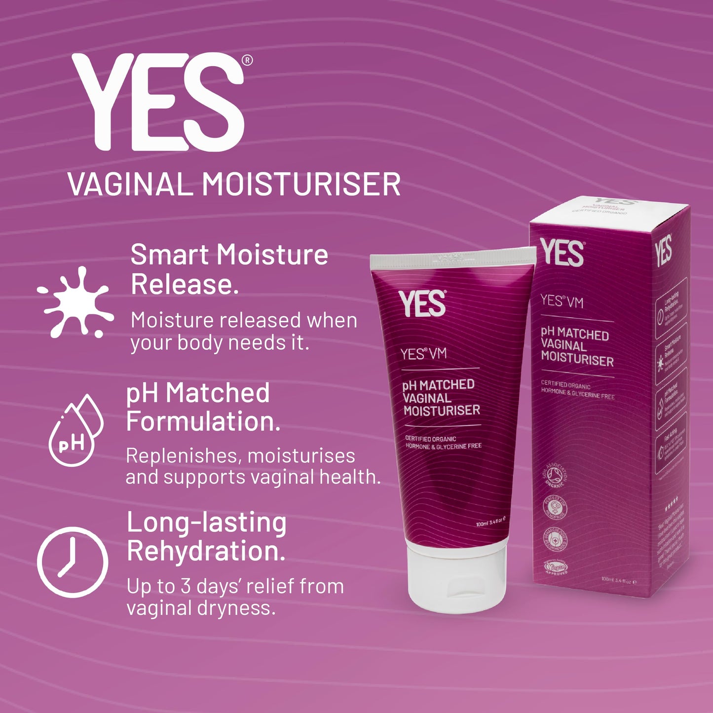 YES Vaginal Moisturizer Gel Applicators