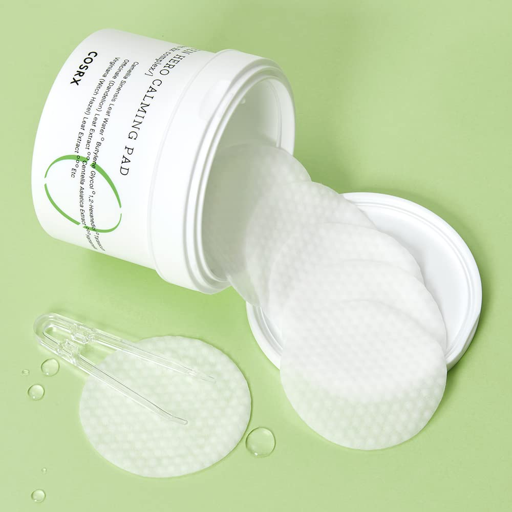 COSRX One Step Green Hero Calming Pad, 70 Pads