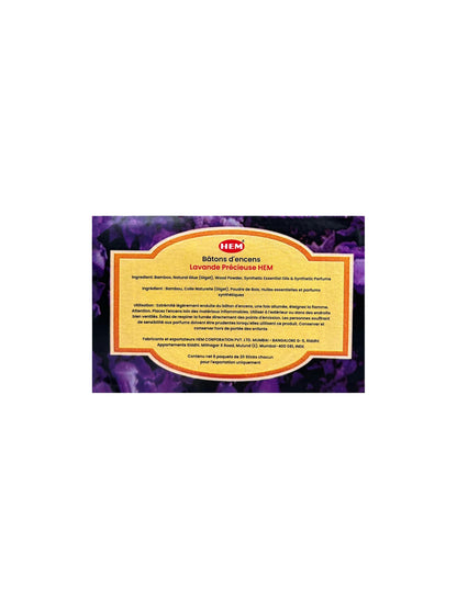 HEM Lavender Incense Sticks 120 Count