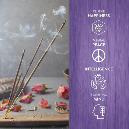 Hem Vanilla Incense Sticks (6 Packets Of 20 Sticks Each)