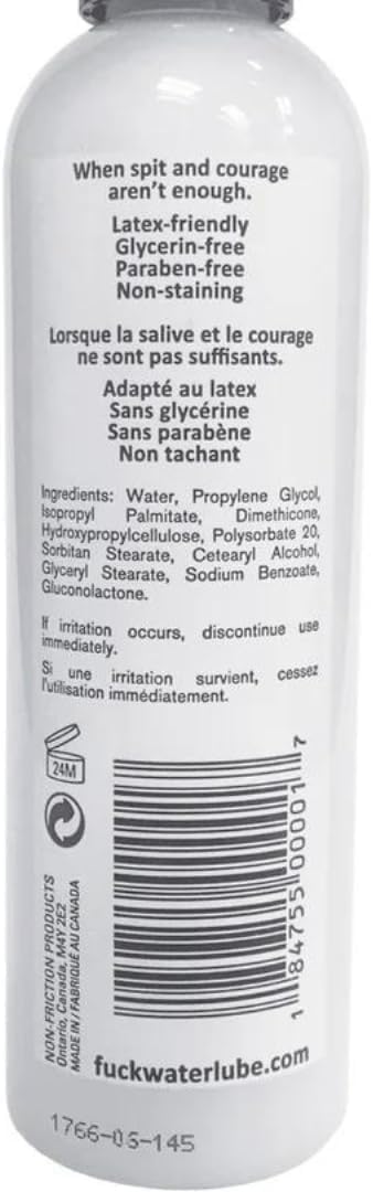 Fk Water Lube - Water Based Original Sex Lubricant, For Men, Women & Couples, 16oz (475 ml)